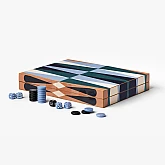 Нарди PRINTWORKS Lacquered Backgammon Нарди PRINTWORKS Lacquered Backgammon
