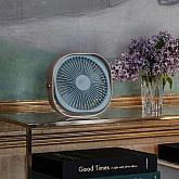 Вентилятор PRINTWORKS Fantastic Wood, Dusty Blue Вентилятор PRINTWORKS Fantastic Wood, Dusty Blue