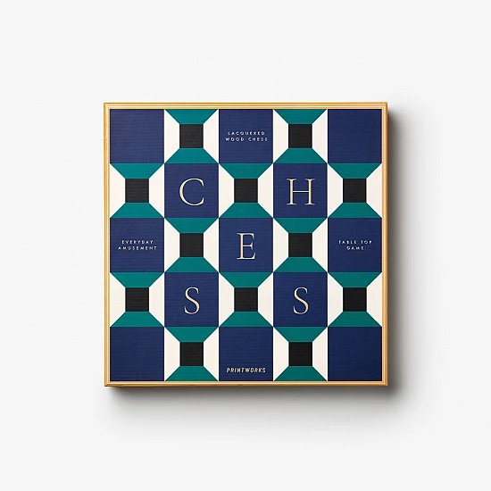 Шахи PRINTWORKS Lacquered Chess - Athena Шахи PRINTWORKS Lacquered Chess - Athena