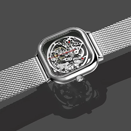 Годинник CIGA DESIGN C series-Full Hollow Silver