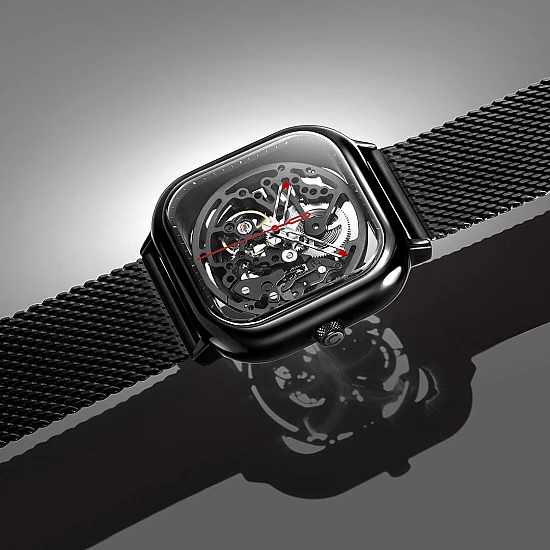 Годинник CIGA DESIGN C series-Full Hollow Black Годинник CIGA DESIGN C series-Full Hollow Black