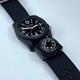 Ремінець BERTUCCI 7/8 - 22 mm B-Type Nylon Band - Black w/Compass Ремінець BERTUCCI 7/8 - 22 mm B-Type Nylon Band - Black w/Compass