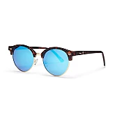 Eyewear CHPO Casper Ii Turtle Brown Blue Mirror Eyewear CHPO Casper Ii Turtle Brown Blue Mirror