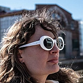 Eyewear CHPO Frances White Black Eyewear CHPO Frances White Black