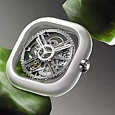 Годинник CIGA DESIGN X Series Ceramic Skeleton watch C012-WG01-W7W