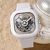 Годинник CIGA DESIGN X Series Ceramic Skeleton watch C012-WG01-W7W
