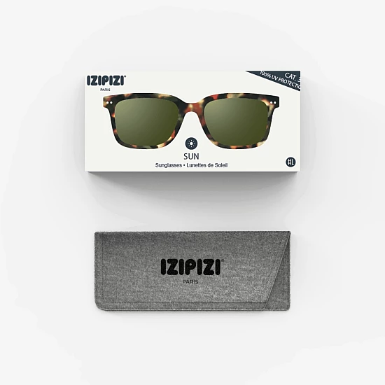 Окуляри IZIPIZI SUN L Tortoise Green Lenses Окуляри IZIPIZI SUN L Tortoise Green Lenses