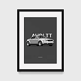 Постер Lobodiuchenko Illustration Audi TT Постер Lobodiuchenko Illustration Audi TT