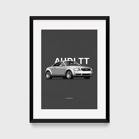 Постер Lobodiuchenko Illustration Audi TT Постер Lobodiuchenko Illustration Audi TT