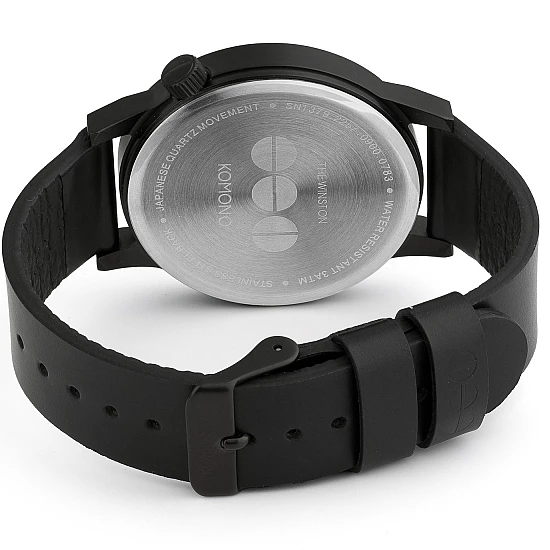 Watch Komono Winston Regal All Black Watch Komono Winston Regal All Black