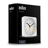 Годинник Braun BC03 Classic Analogue Alarm Clock - White Годинник Braun BC03 Classic Analogue Alarm Clock - White
