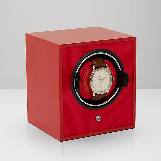 Коробка для хранения Wolf Cub Single Winder Red Коробка для хранения Wolf Cub Single Winder Red