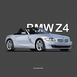 Постер Lobodiuchenko Illustration BMW Z4
