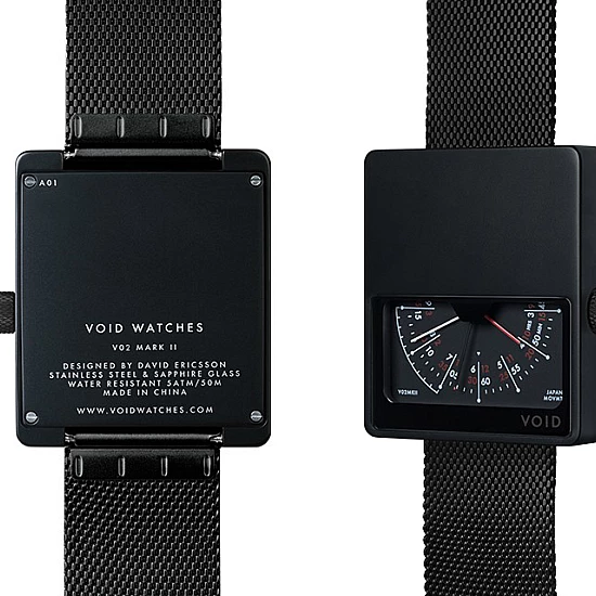 Годинник Void Watches VO2MKII-Bl/Mb Годинник Void Watches VO2MKII-Bl/Mb