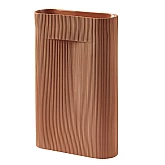 Ваза Muuto Ridge Vase Terracotta 48,5 cm