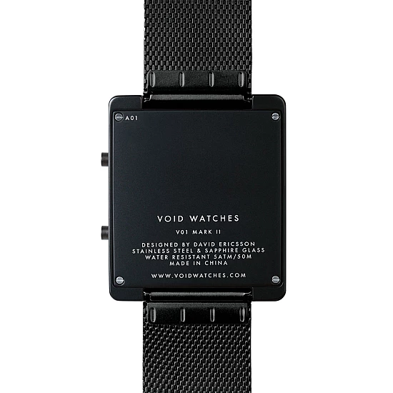 Годирнник Void Watches V01MKII-BL/MB