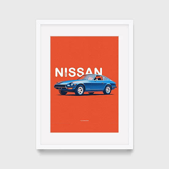 Постер Lobodiuchenko Illustration Nissan 240z Постер Lobodiuchenko Illustration Nissan 240z