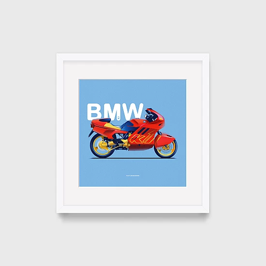Постер Lobodiuchenko Illustration BMW K1 Постер Lobodiuchenko Illustration BMW K1