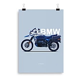 Постер Lobodiuchenko Illustration BMW R100 PD Постер Lobodiuchenko Illustration BMW R100 PD