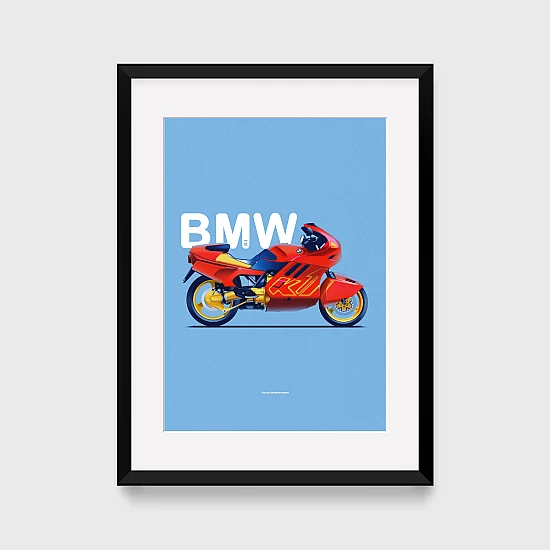 Постер Lobodiuchenko Illustration BMW K1 Постер Lobodiuchenko Illustration BMW K1