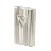 Ваза Muuto Ridge Vase Off-White 35 cm Ваза Muuto Ridge Vase Off-White 35 cm