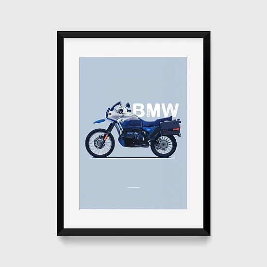 Постер Lobodiuchenko Illustration BMW R100 PD Постер Lobodiuchenko Illustration BMW R100 PD