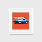 Постер Lobodiuchenko Illustration Nissan 240z Постер Lobodiuchenko Illustration Nissan 240z
