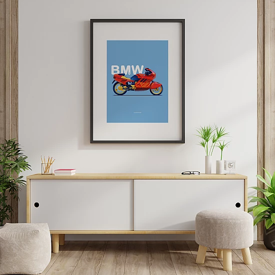 Постер Lobodiuchenko Illustration BMW K1 Постер Lobodiuchenko Illustration BMW K1