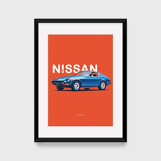 Постер Lobodiuchenko Illustration Nissan 240z Постер Lobodiuchenko Illustration Nissan 240z