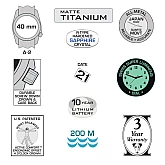Watch Bertucci 12070 A-2T Super Classic Luminous Watch Bertucci 12070 A-2T Super Classic Luminous