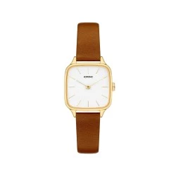 Годинник KOMONO Kate Gold Tan