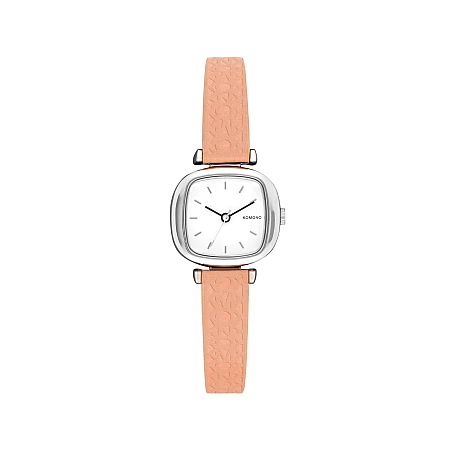 Годинник KOMONO Moneypenny Monogram Silver Blush