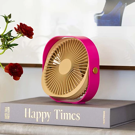 Вентилятор PRINTWORKS Table fan - Fantastic Cerise