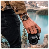 Годинник BRISTON Clubmaster Chrono date SPORT 42 Black PVD SAFARI TORTOISE Годинник BRISTON Clubmaster Chrono date SPORT 42 Black PVD SAFARI TORTOISE