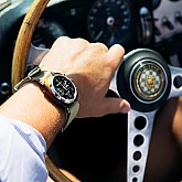 Годинник BRISTON Clubmaster Chrono date Steel 40 TORTOISE acetate Black dial Годинник BRISTON Clubmaster Chrono date Steel 40 TORTOISE acetate Black dial