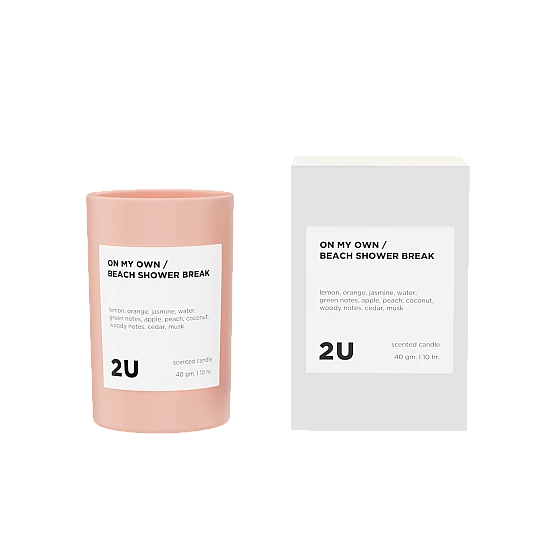 СВІЧКА 2U BEACH SHOWER BREAK 40 г СВІЧКА 2U BEACH SHOWER BREAK 40 г