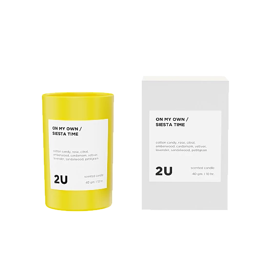 СВІЧКА 2U SIESTA TIME 40 г СВІЧКА 2U SIESTA TIME 40 г
