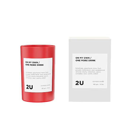 СВІЧКА 2U ONE MORE DRINK 40 г СВІЧКА 2U ONE MORE DRINK 40 г