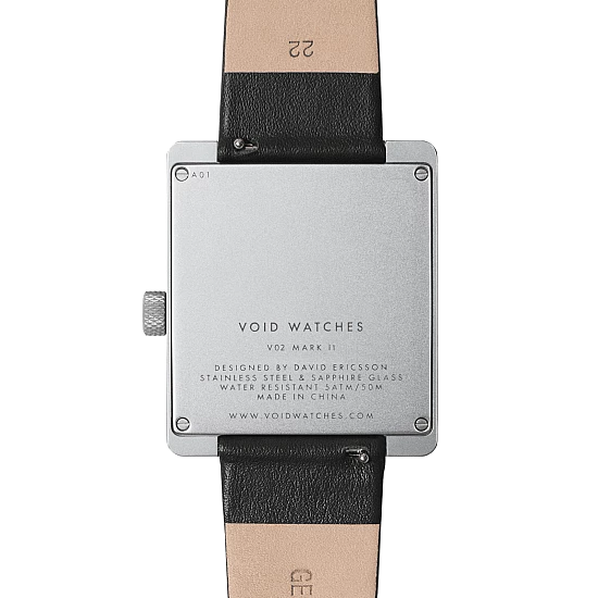 Годинник VOID WATCHES V02MKII-SI/BL Годинник VOID WATCHES V02MKII-SI/BL