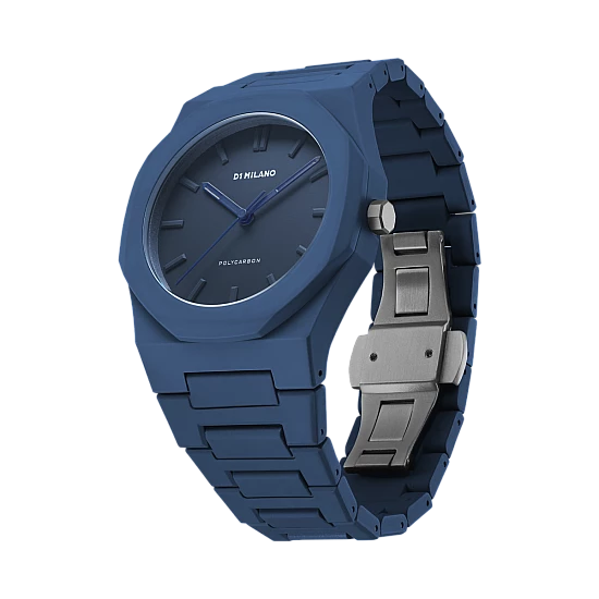 Годинник D1 MILANO NAVY BLUE POLYCARBON Годинник D1 MILANO NAVY BLUE POLYCARBON