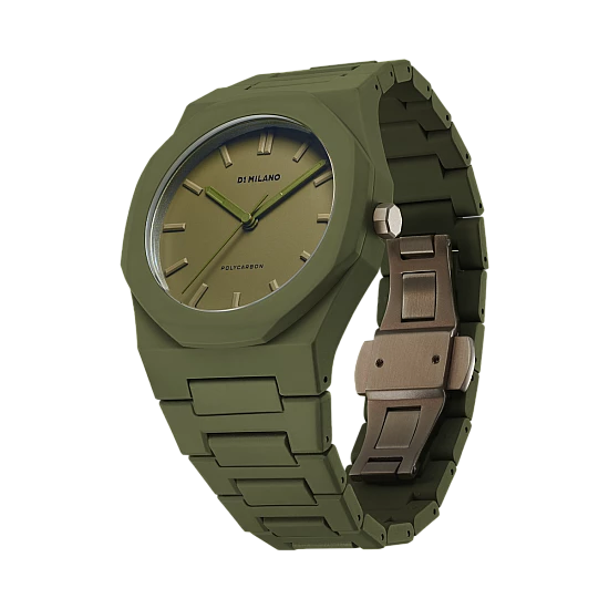 Годинник D1 MILANO MILITARY GREEN POLYCARBON Годинник D1 MILANO MILITARY GREEN POLYCARBON